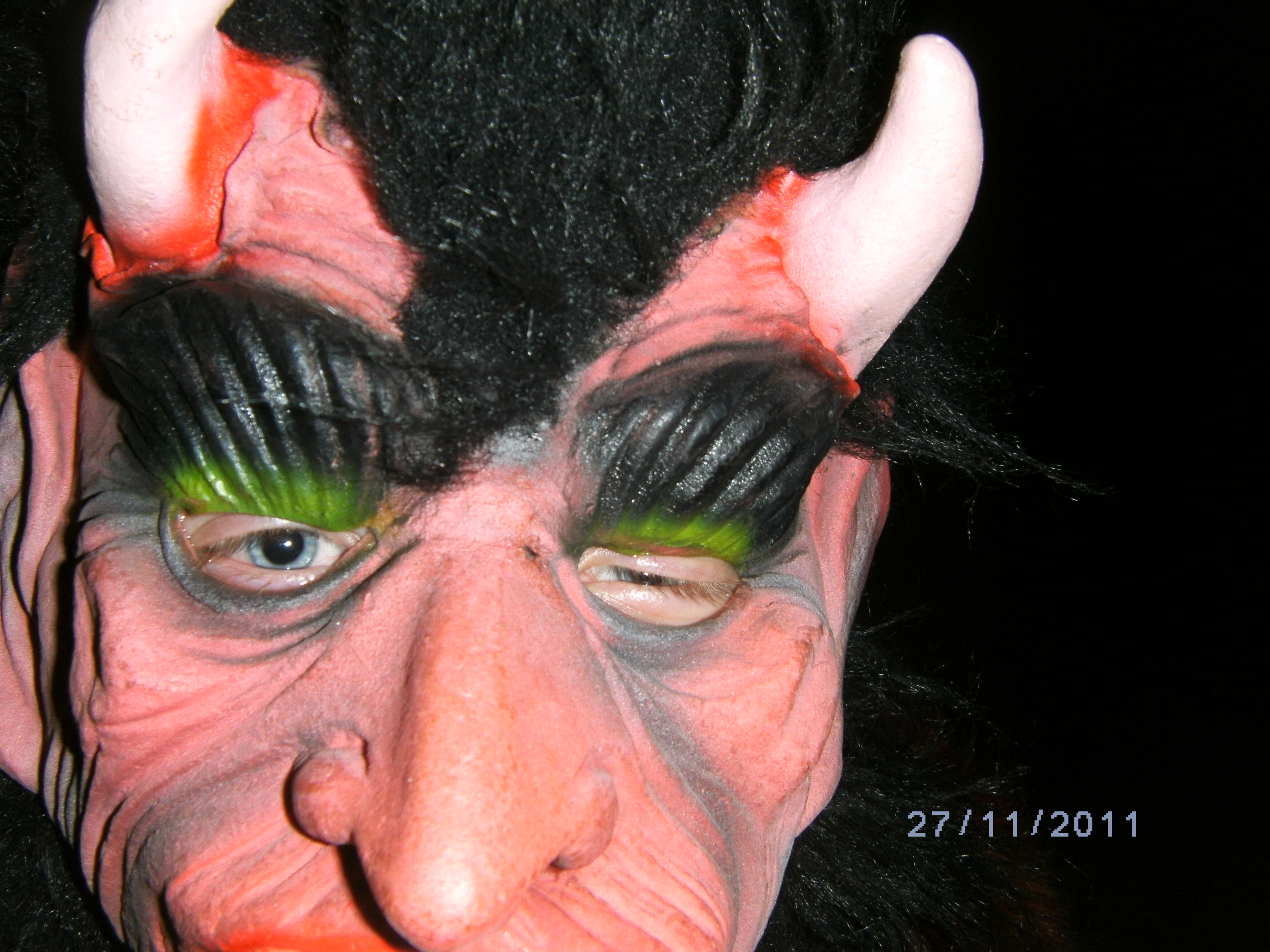 Krampus Gummimaske